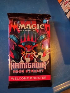 Kamigawa Neon Dynasty Welcome Booster Pack x1 mtg Factory Sealed - Bild 1 von 1