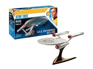 New Revell Star Trek U.S.s. Enterprise NCC-1701 (TOS) 1:600 Space Model Kit - Picture 1 of 3