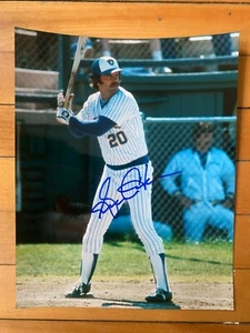 8x10 AUTOGRAPHED Photo of GORMAN THOMAS - Milwaukee Brewers RARE Authentified V2 - Picture 1 of 2