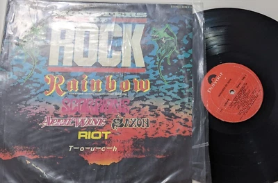 SCORPIONS April Wine RAINBOW Saxon RIOT Touch RARE    ISRAELI LP - Image 1 of 2