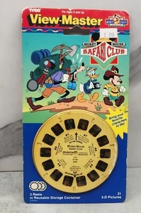 Disney's Mickey Mouse Safari Club 3d View-Master 3 Reel Packet SEALED - Picture 1 of 3