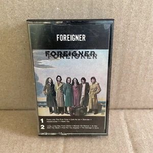 FOREIGNER SELF TITLED DEBUT CASSETTE "COLD AS ICE" "FEELS LIKE THE FIRST TIME" - Bild 1 von 3