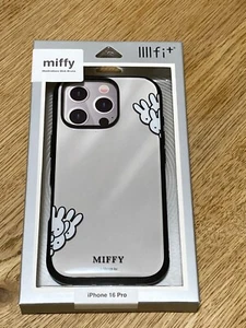 Funda transparente Gourmandies iPhone 16 Pro 6,3 pulgadas IIIIfit Miffy Hyokkori MF-538C - Imagen 1 de 7