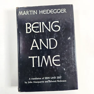Being and Time Heidegger HC DJ 1962 Metaphysics Philosophy Psychology Theology - Bild 1 von 19