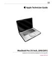 Macbook Pro 15-inch Mid 2010-early 2011  Technical Repair Guide Pdf File