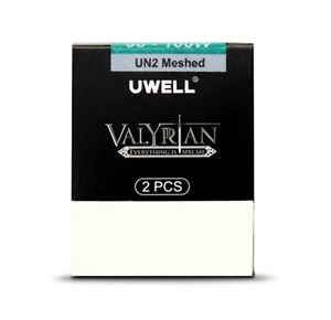 Uwell Valyrian UN2 0.18Ω Mesh Coil (90-100W) Pack Of 2 TPD Compliant - Picture 1 of 1
