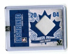 14/15 ITG Vault Superlative Franchise Famous Fabrics Enshrined Larry Murphy 1/1