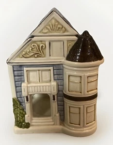 RARE Vintage Otagiri Victorian House Canister Jar Handpainted Made in Japan - Picture 1 of 15