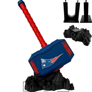 New England Patriots #1 Mjolnir Thor's Hammer | Fan Art impreso en 3D - Imagen 1 de 6