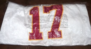 Camiseta cosida Reebok de los Washington Redskins Doug Williams #17 talla 56 nueva con etiquetas en el campo - Imagen 1 de 5
