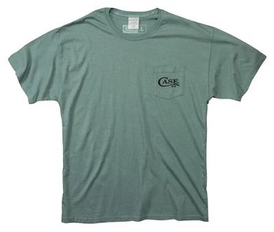 Case Knives Camiseta Verde Ciprés Camiseta Unisex XL Grande NUEVO 41203 Unisex Logo Foto 1 de 3