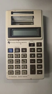 Texas Instruments Ti-5000 Micro Printer Calculator (Tested) - Picture 1 of 10