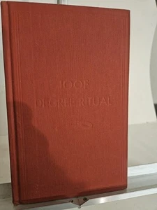Independent Order Of Odd Fellows Degree Ritual Book - Picture 1 of 4