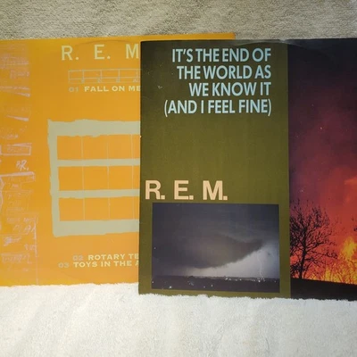 MINT 2  R.E.M. Lp'S  Fall On Me &  End of the World  NO SKIPS  VPI CLEANED - Image 1 of 4