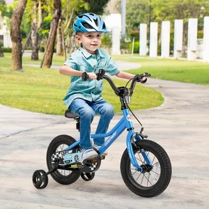 12" Kids Training Bikew/ Removable Training Wheels Pneumatic Tires - Picture 1 of 7