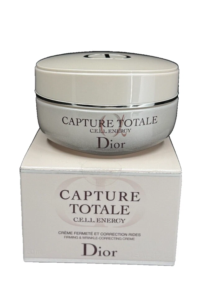 Укрепляющий и корректирующий морщины крем Dior Capture Totale Cell Energy 1,7 унции новый в коробке - Изображение 1 из 4