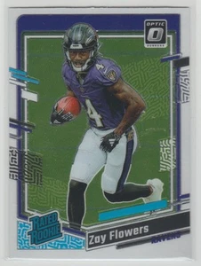 Donruss Optic Zay Flowers Baltimore Ravens #210 2023 - Imagen 1 de 2
