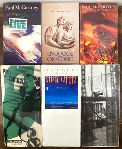 Paul McCartney Sealed Long Box CD Lot 6 Tripping Live Unplugged Off The Ground - Picture 1 of 14