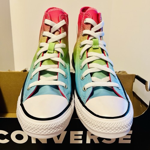 Sneakers Converse Chuck Taylor All Star CTAS Hi Top US 5 EU 37 5 arcobaleno A07337F