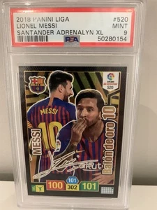Lionel Messi 2018 Panini Liga Santander Adrenalyn XL PSA 9 - Picture 1 of 2