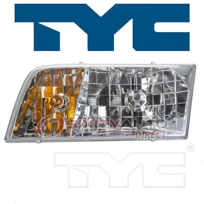 TYC Left Headlight Assembly for 1998-2011 Ford Crown Victoria Electrical gf - Image 1 of 4