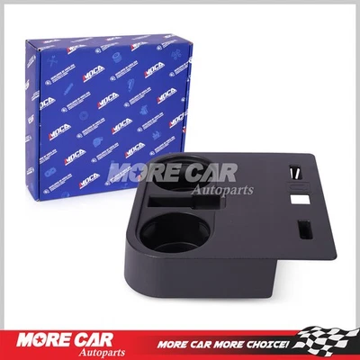 Black Cup Holder for Ford 2017-2022 F-250 F-350 F-450 Super Duty 2015-2020 F-150 - Image 1 of 4