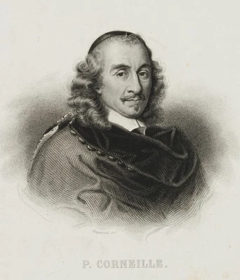 J. HOPWOOD (1752-1819), Autor Pierre Corneille, Punktierstich Realismus - Bild 1 von 4