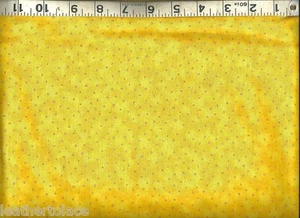 Quilting Treasures ~ Yellow Spotted Blender ~ 100% Cotton Quilt Fabric BTY - Picture 1 of 1