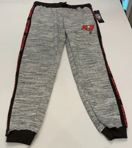 NFL Team Apparel Tampa Bay Buccaneers Womens Gray  Sweatpants Size Med NWT E2 Cover