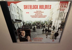 Sherlock Holmes CD soundtrack Patrick Gowers score Grenana Tv ost jeremy brett - Picture 1 of 5