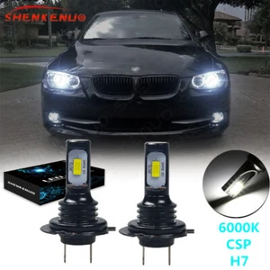 For BMW F30 F31 F48 E90 E91 E60 Bright 6000k LED Headlights High Beam Light Bulb - Picture 1 of 8