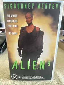 ALIEN 3 First Issue Aus Release Pal VHS (Brand New Sealed Tape) Mint - Picture 1 of 16