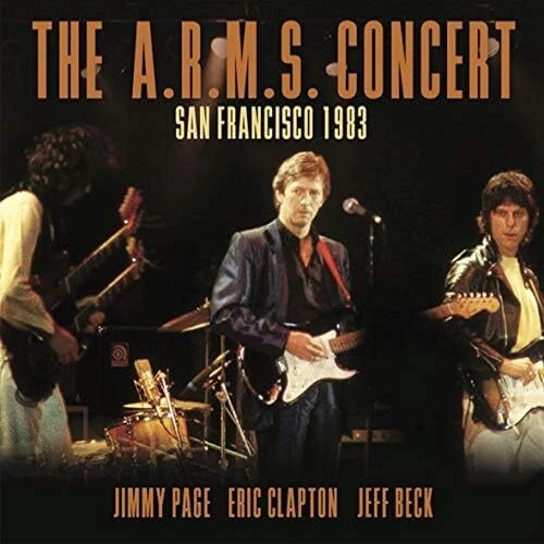 New JIMMY PAGE & ERIC CLAPTON & JEFF BECK-THE A.R.M.S. CONCERT: 1983- from Japan - Image 1 of 1