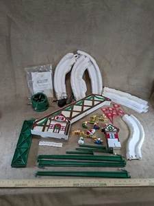 Vintage 1992 Santa’s Ski Slope Motorized Christmas Decoration WORKING - Picture 1 of 23