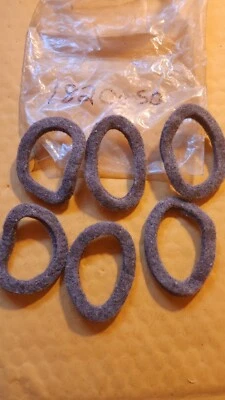 (6) PK GENUINO NOS NLA BOLENS TROYBILT 1820650 182-0650 JUNTA DE POLVO DE FIELTRO [6587E] Foto 1 de 2