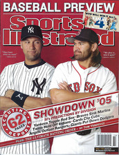 Sports Illustrated Apr  4, 2005 Derek Jeter Johnny Damon Baseball Preview