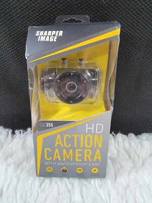 Sharper Image SVC355 HD Action Camera with Waterproof Case - Image 1 of 3