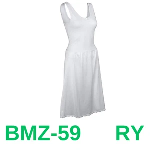 TruFit Women's Cotton Full Length Dress Slip, 34-22 Length, White,34-22 - Picture 1 of 3