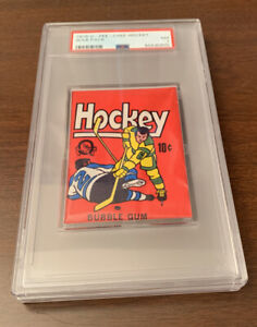 1975 O-Pee-Chee NHL Hockey Graded Wax Pack PSA 7-NM-Authentic Unopened-NewHolder