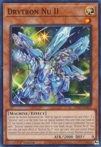 Yugioh - Drytron Nu II INFO-EN022 The Infinite Forbidden 1st Edition - Picture 1 of 1