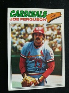 1977 Topps Baseball Card # 573 Joe Ferguson - St. Louis Cardinals