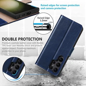 Custodia a portafoglio per Samsung Galaxy S23 Plus con slot per schede, Forro Para S23 Plus - Foto 1 di 5