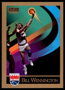 1990 SKYBOX NBA Basketball Trading Card #412 😎 BILL WENNINGTON, New Jersey Nets - Picture 1 of 2