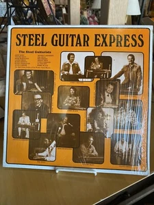 Steel Guitar Express Various Artists See Pics! Vinyl LP Record 1978 - Foto 1 di 7