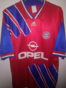 BAYERN MUNICH 1993-1995 Opel camiseta shirt trikot maillot maglia adidas - Picture 1 of 9