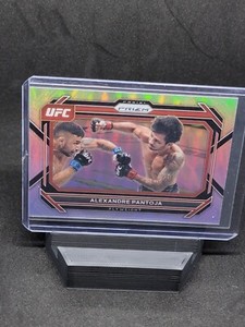 2023 Alexandre Pantoja Panini Prizm UFC #46 Silver Flyweight Champion Brazil