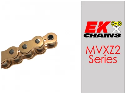 YAMAHA 1999-2020 YZF-R6 EK MVXZ2 520 Conversion  120 LINK CHAIN - GOLD - Image 1 of 3