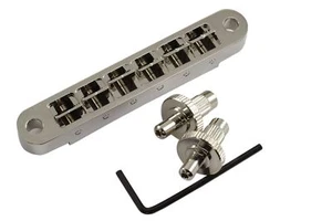 Pinnacle Machined Bell Brass Nashville TOM guitar bridge for Gibson Les Paul, SG - Picture 1 of 9