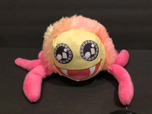 Spider Plush Toy Toy Factory New w/ Tag Pink Yellow - Picture 1 of 5