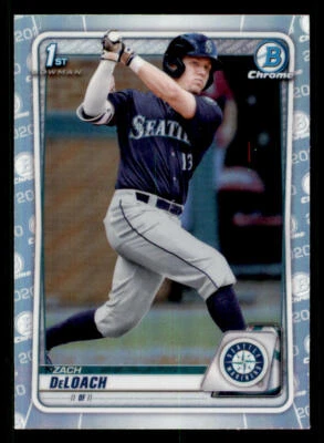 2020 Bowman Chrome Draft Refractors #BD28 Zach DeLoach - Image 1 of 2